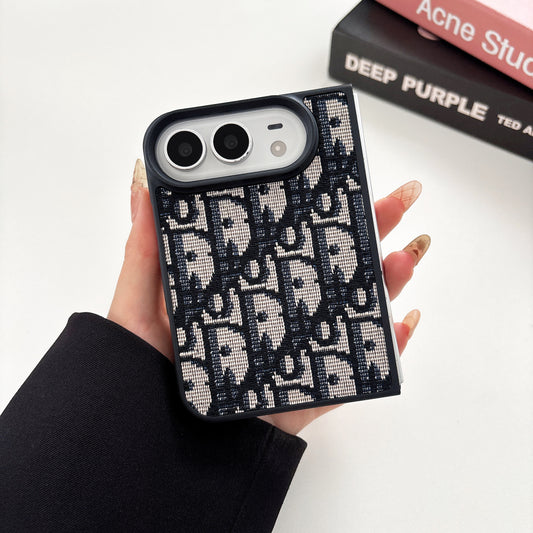 Slim Signature Leather Protective iPhone Case