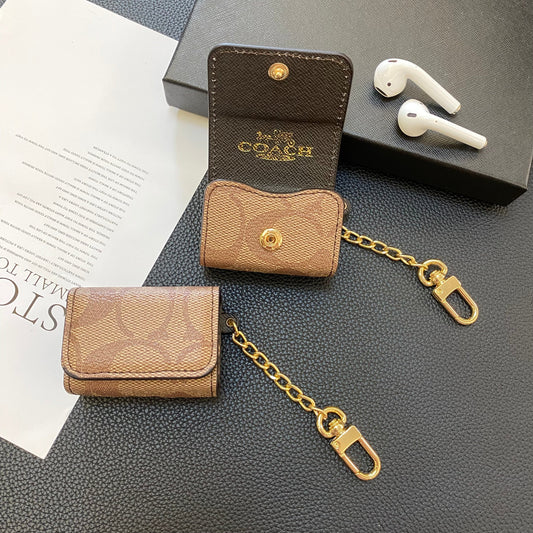 Luxury Classic AirPods Pro Cases Light Brown-