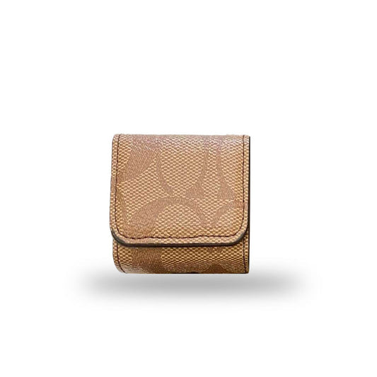 Luxury Coach AirPods Cases Light Brown-