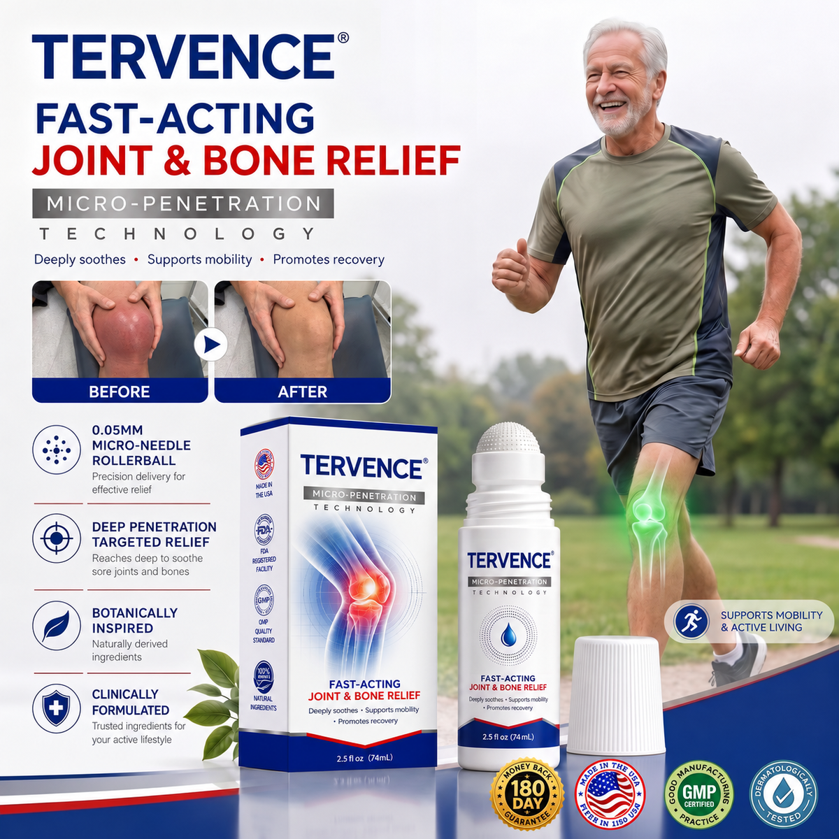 TERVENCE® 💠 0.05mm Microneedle Bone & Joint Roller⚕️ — image 1