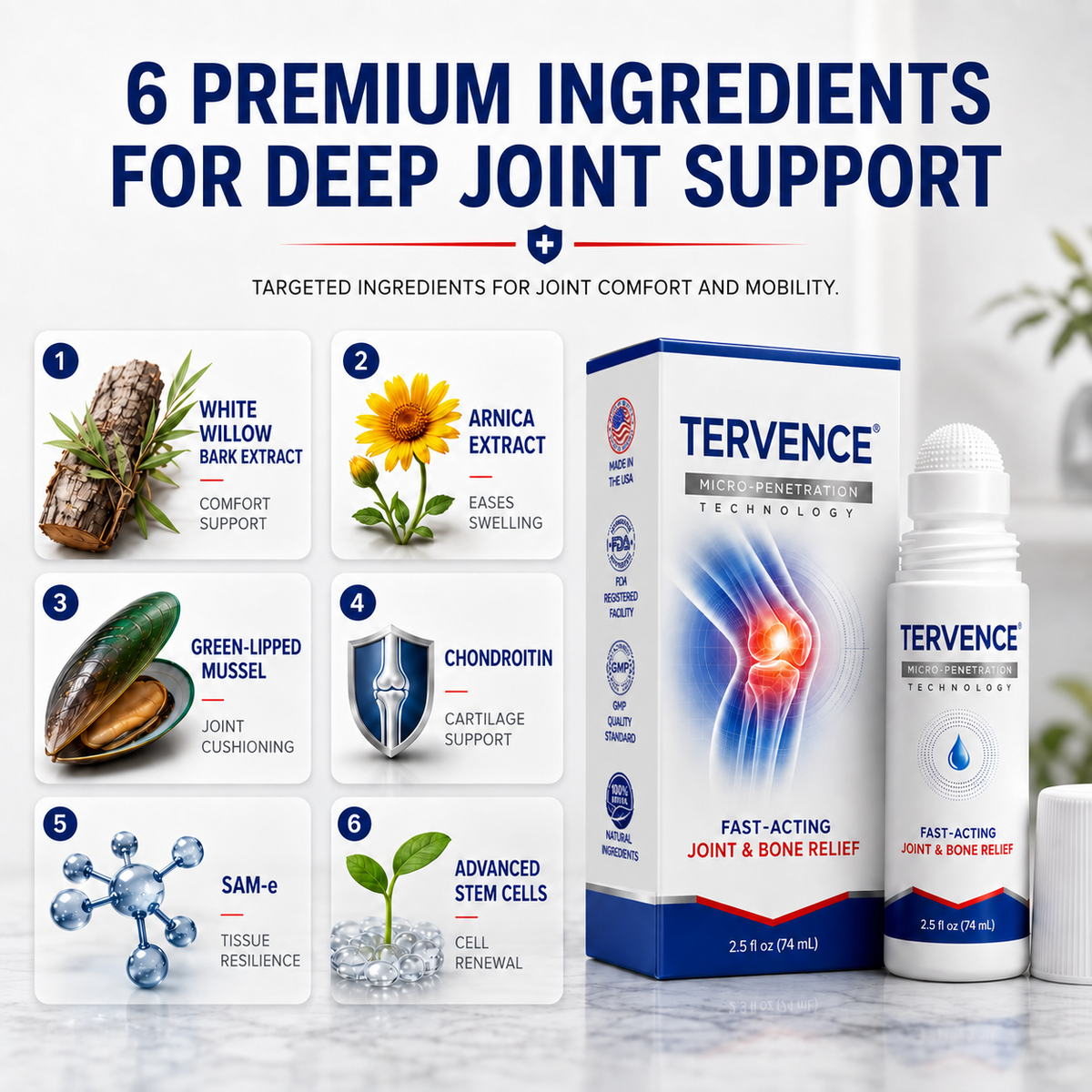 TERVENCE® 💠 0.05mm Microneedle Bone & Joint Roller⚕️ — image 10