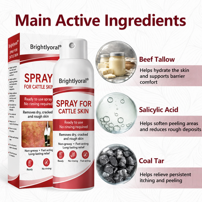 🔴Brightlyoral® Beef Tallow Spray for itchy—flaking skin associated with psoriasis🐓 — image 4