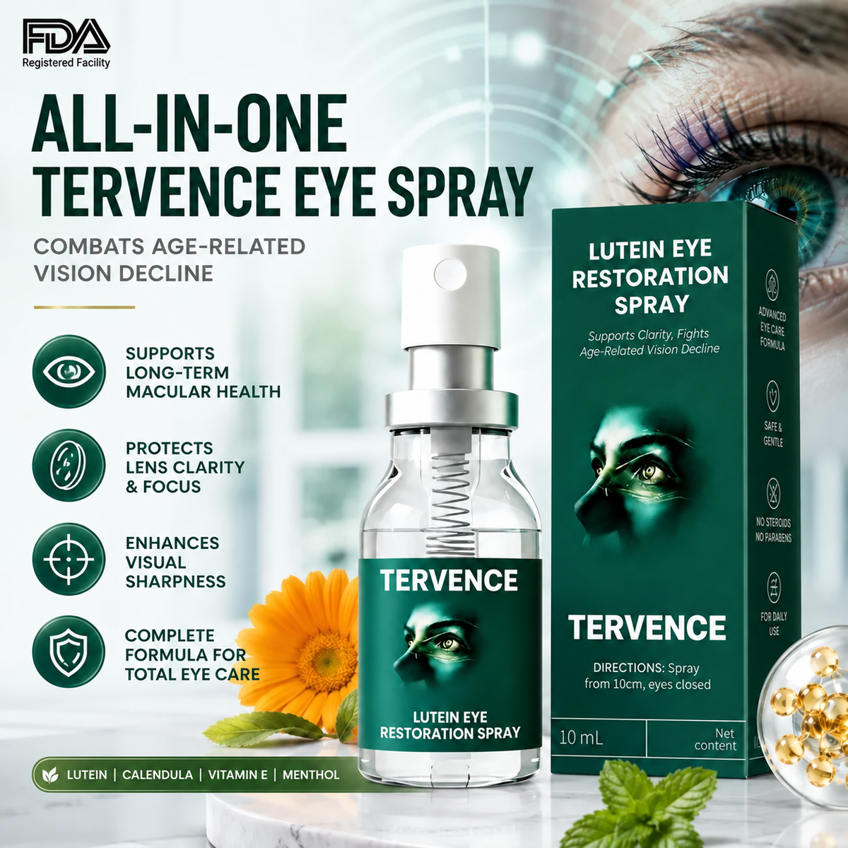 TERVENCE® Lutein Eye Spray — image 2