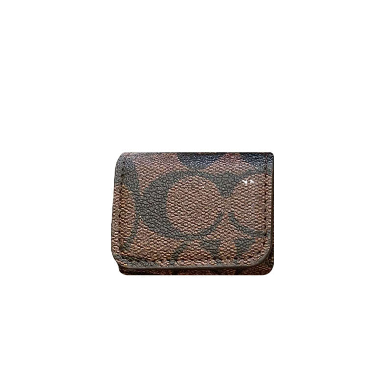 Luxury Coach AirPods Cases Coffee-