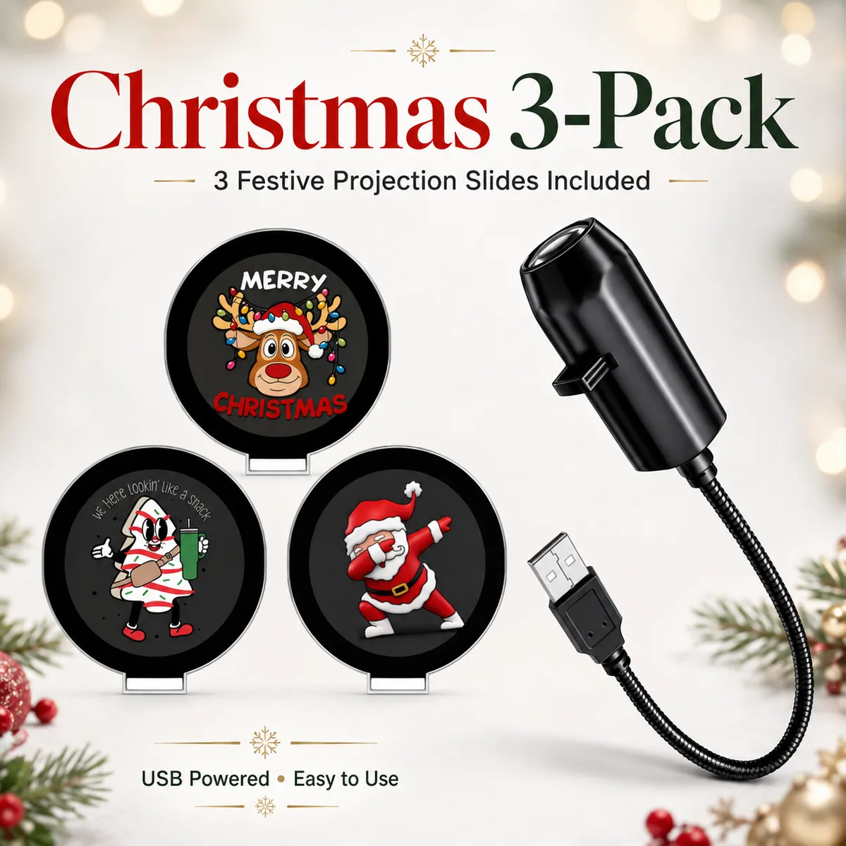 🎄👻 ✨ 60,000+ Sold — Plug & Play HD Holiday Projector for Christmas & Halloween Decor — image 11