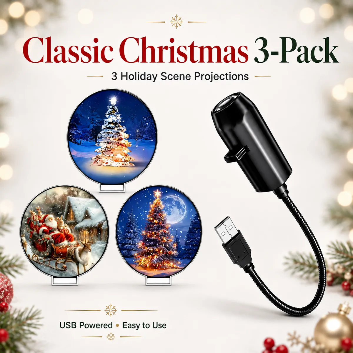 🎄👻 ✨ 60,000+ Sold — Plug & Play HD Holiday Projector for Christmas & Halloween Decor — image 10