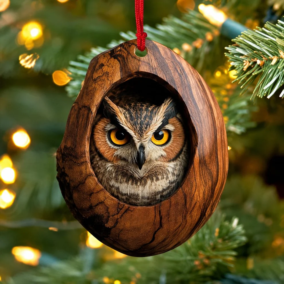 Handmade Animal Ornaments-2D flat single side print — image 1