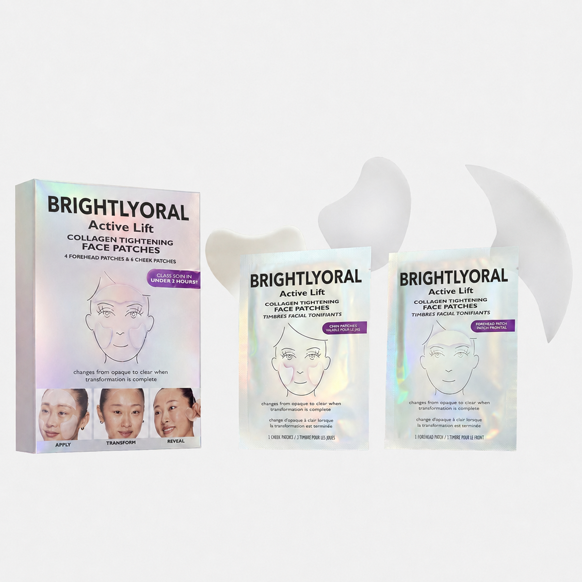 BRIGHTYORAL® Collagen Tightening Face Patches — image 1