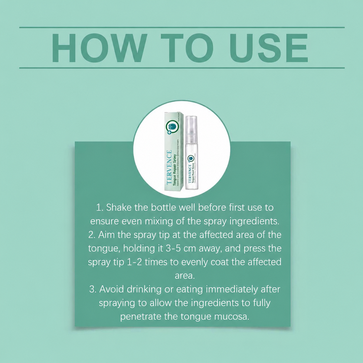TERVENCE® Tongue Repair Spray — image 3