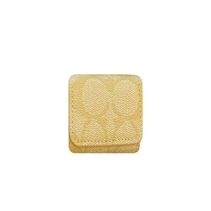 Luxury Coach AirPods Cases Light Brown-