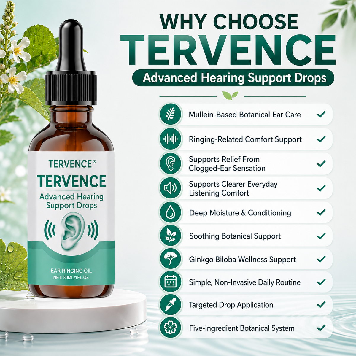 TERVENCE® Advanced Hearing Support Drops👂✨ — image 13