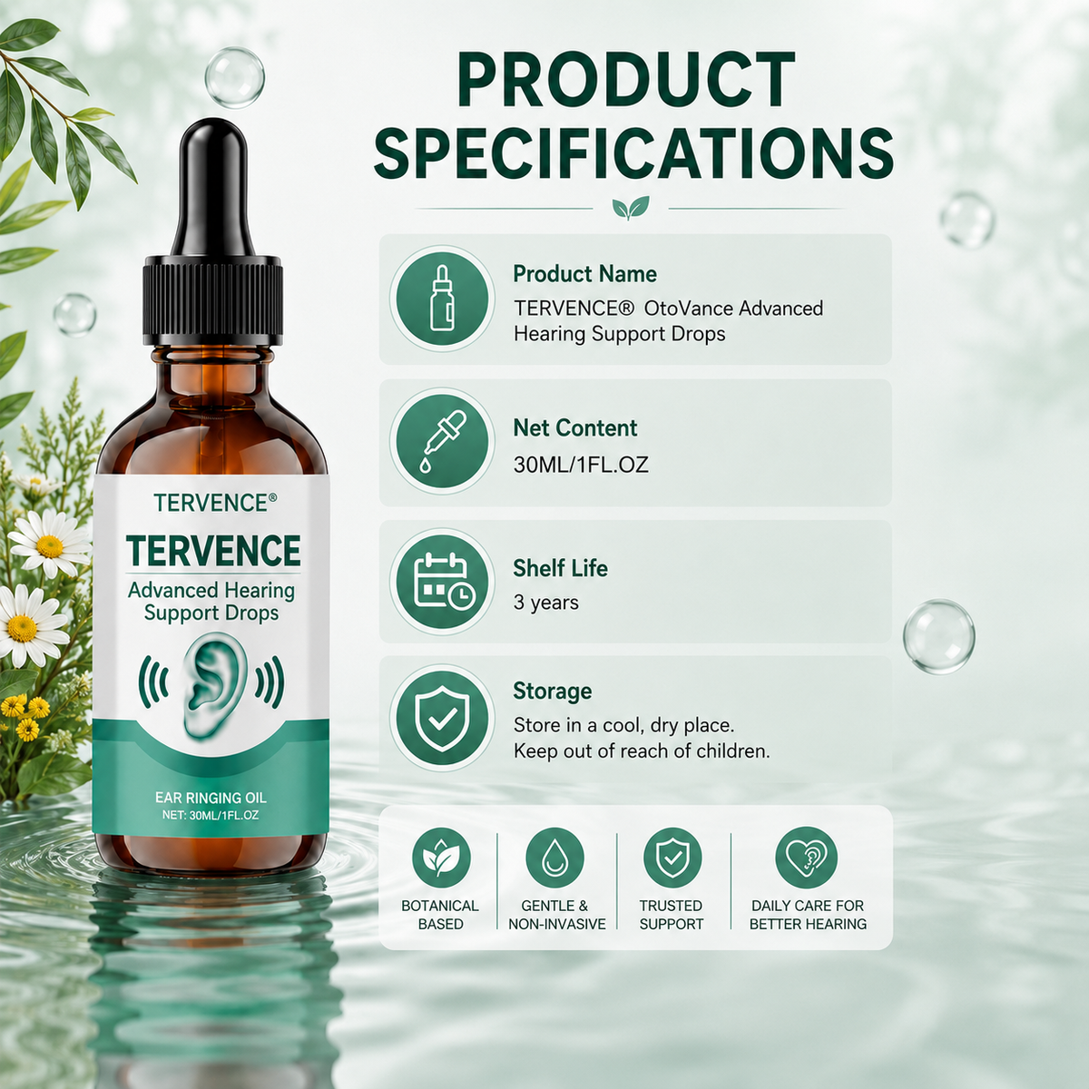 TERVENCE® Advanced Hearing Support Drops👂✨ — image 15