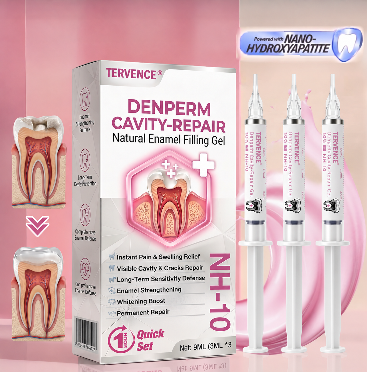 Cavity-Repair Natural Enamel Filling Gel — image 4