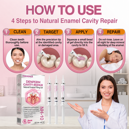 TERVENCE®Cavity-Repair Natural Enamel Filling Gel — image 8