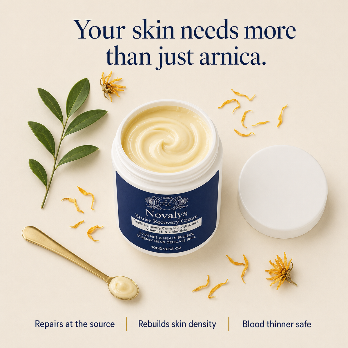 TervenceTM Bruise Repair & Skin — Strengthening Cream — image 5