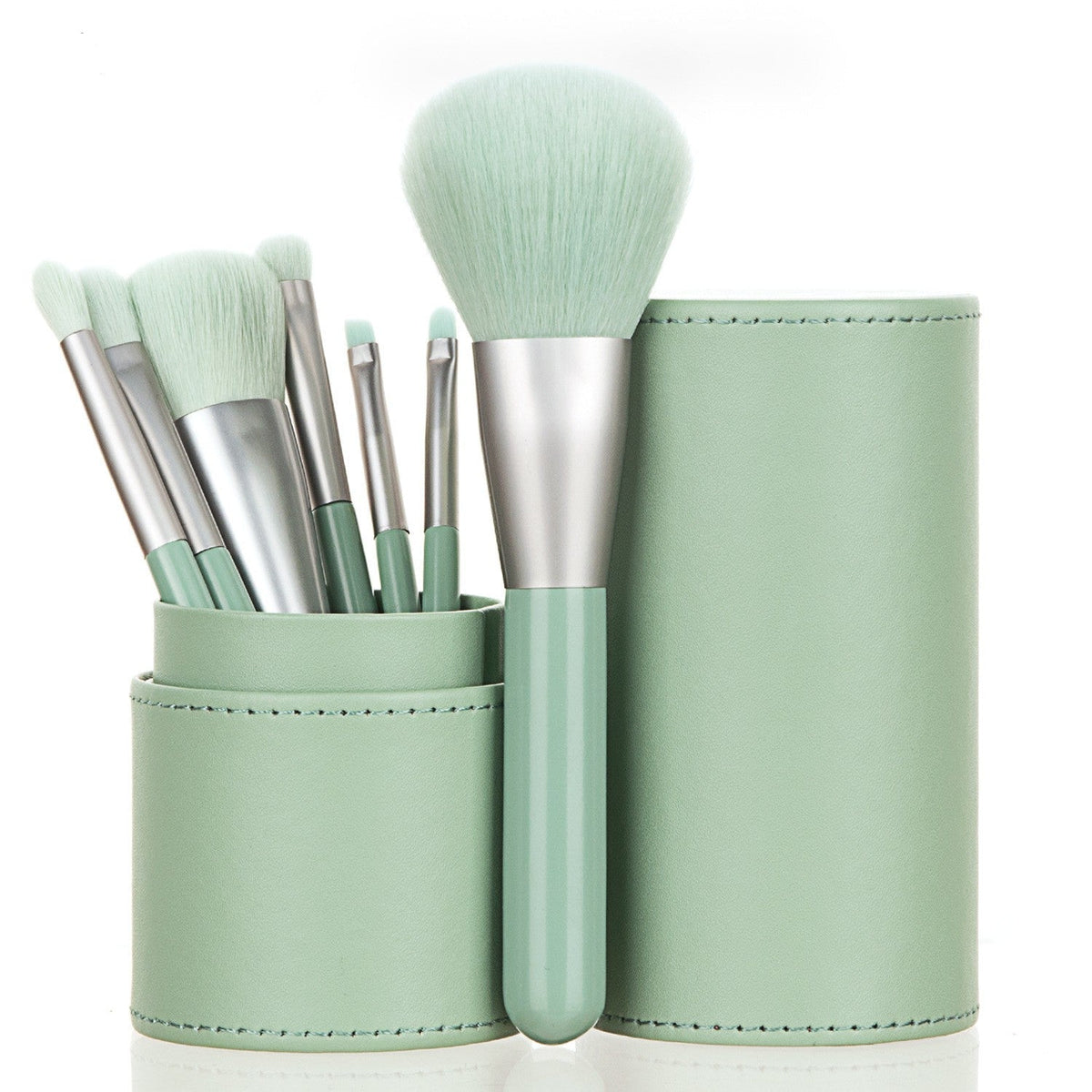 7 Makeup Brushes Portable Mini — image 4