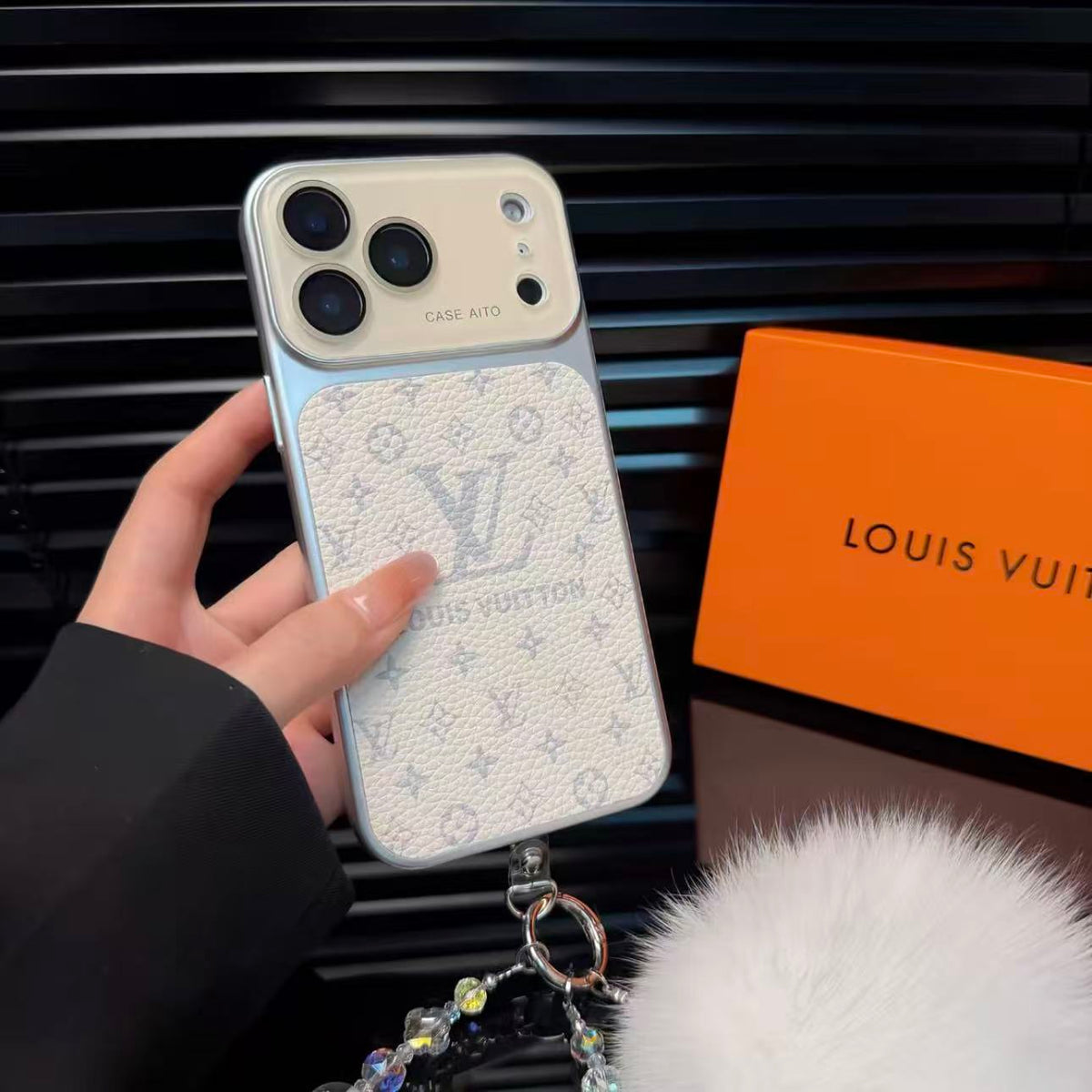 Quilted Protective iPhone Case with Scratch-Resistant Finish