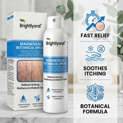 ✨Brightlyoral® Magnesium Botanical Spray – Advanced Skin Recovery for Psoriasis & Eczema | Rapid Soothing, Steroid-Free — image 2