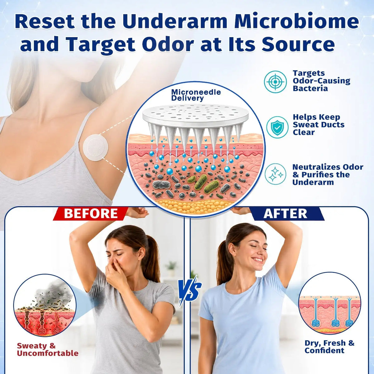 TERVENCE® 2-in-1 Advanced Sweat Control & Deodorant Microneedle Patches — image 11