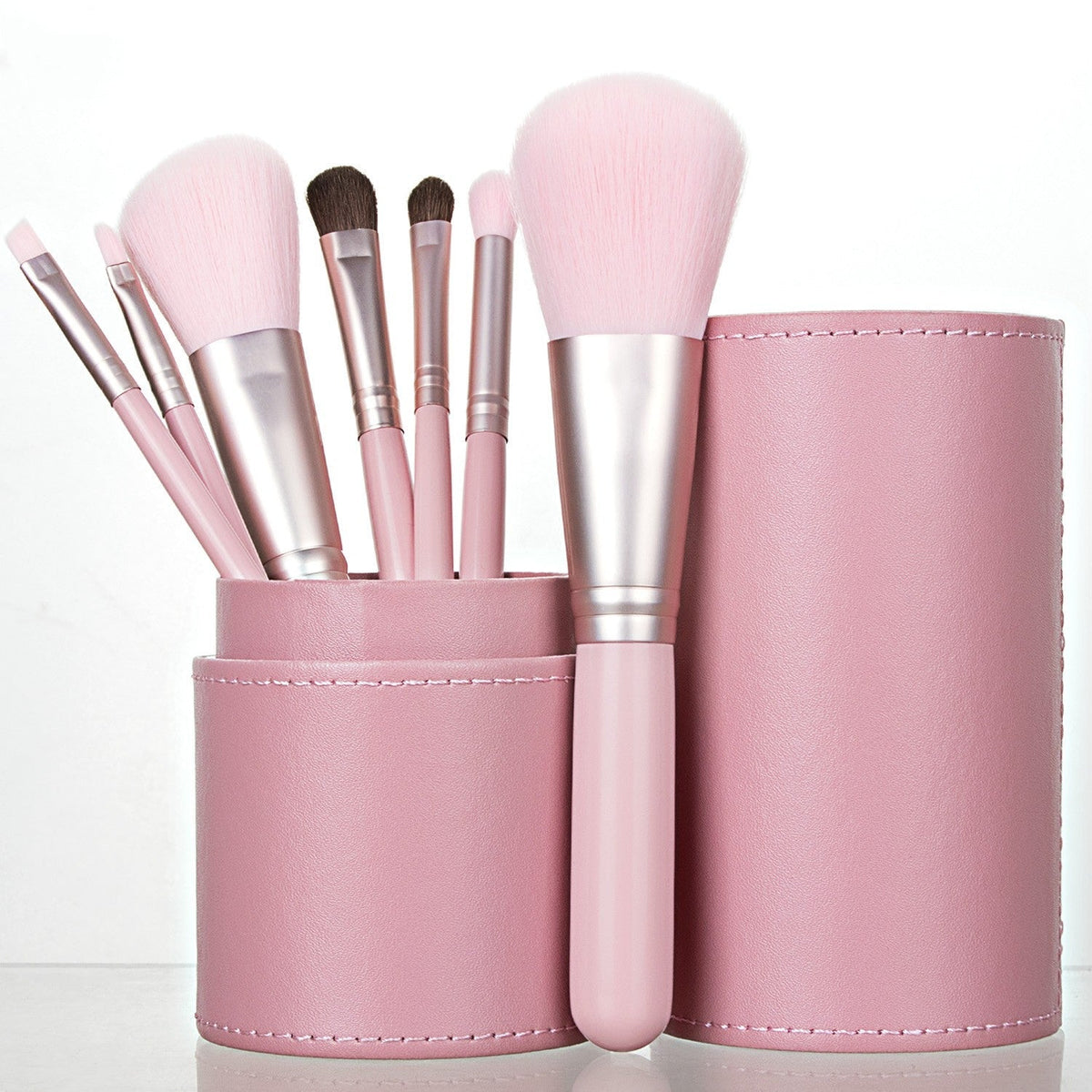 7 Makeup Brushes Portable Mini — image 1
