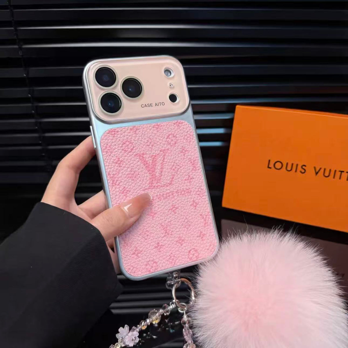 Quilted Protective iPhone Case with Scratch-Resistant Finish