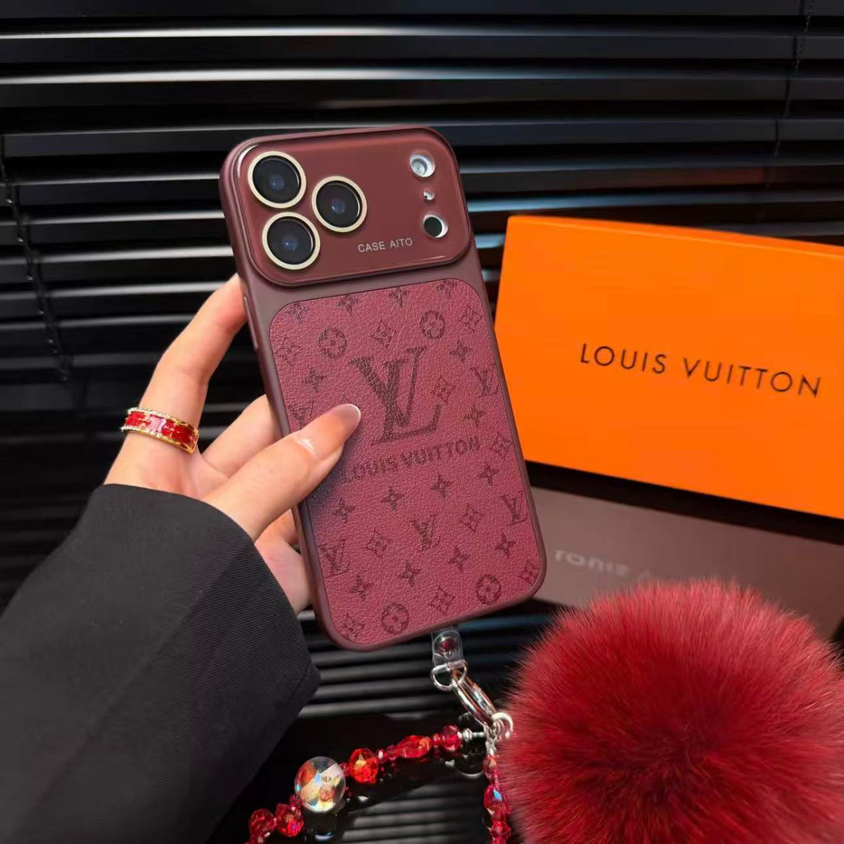 Quilted Protective iPhone Case with Scratch-Resistant Finish