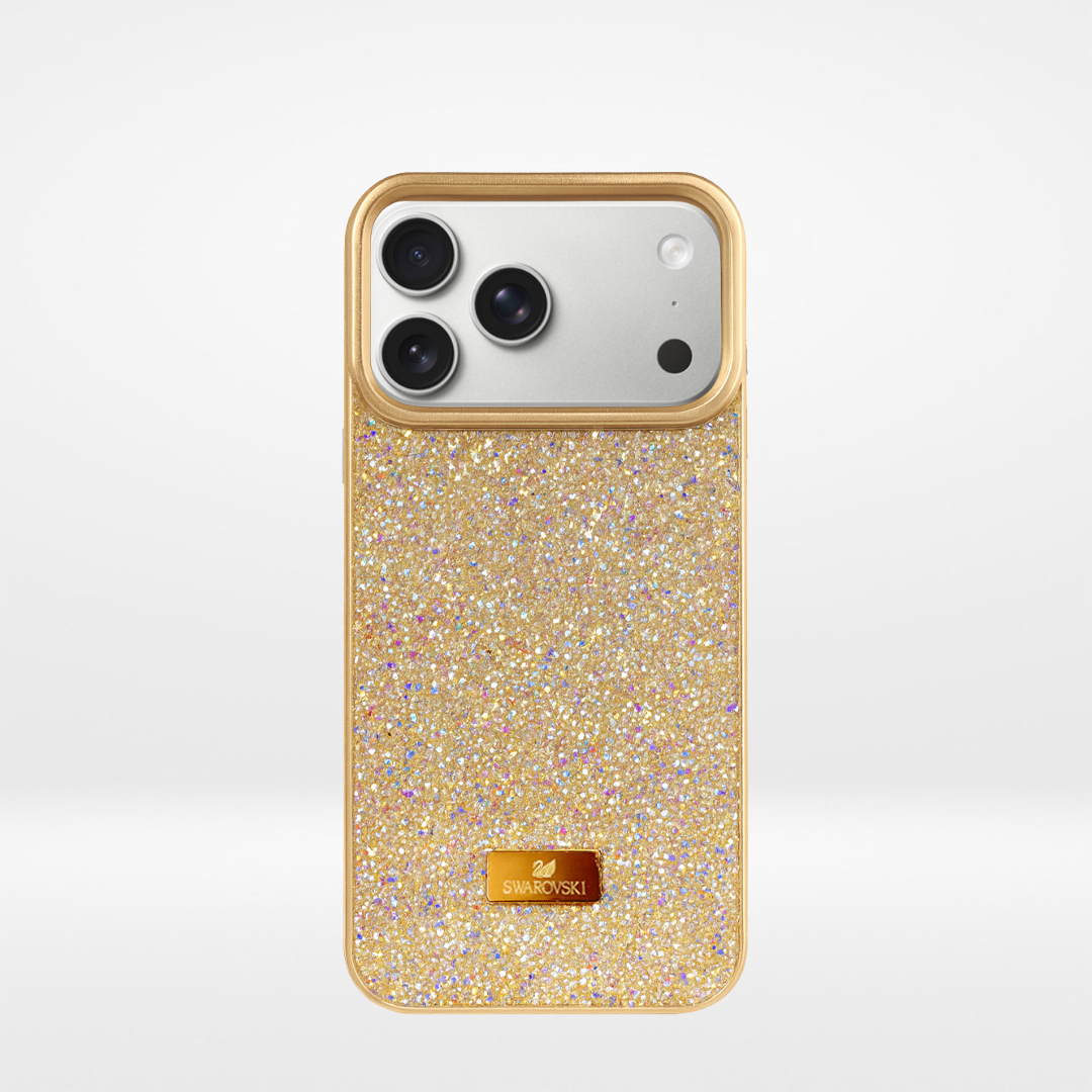 Full Rhinestone Metal Protective iPhone Case for Everyday Use